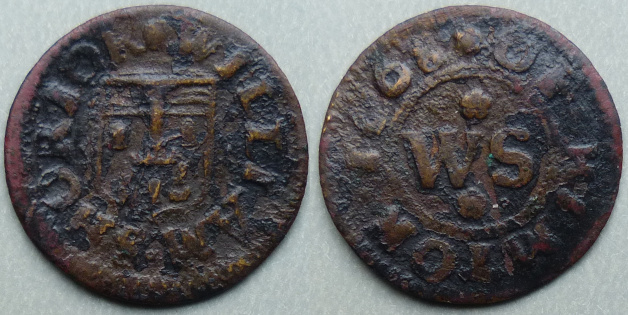 Kimpton, William Shorior 1665 farthing